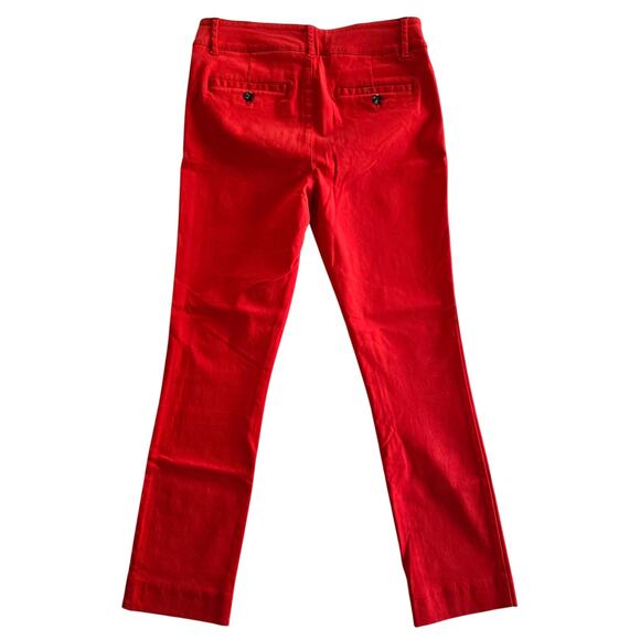 Anthropologie Size 4 Red Dress Pants / Work & Casual - Vibrant Chic NWOT - Picture 2 of 4